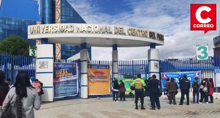 Docentes de la UNCP acatan huelga y anuncian paro indefinido si no atienden sus demandas