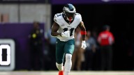 A.J. Brown remains out of practice on Thursday