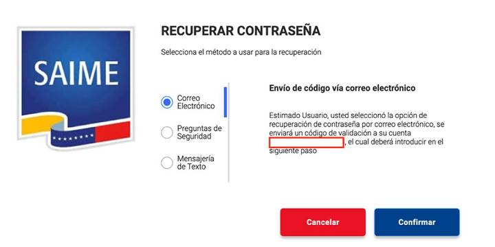Conoce como recuperar tu usuario del Saime