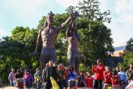 (VIDEO) Maduro conmemora el 12 de Octubre, día de la Resistencia Indígena: inaugura estatua de Guaicaipuro y Urquía