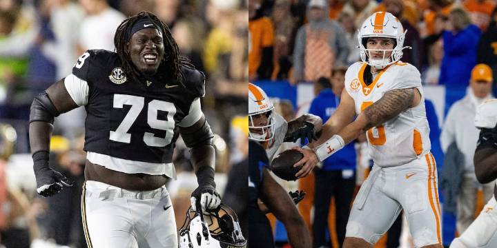 AP Poll: Where Vanderbilt and Tennessee rank after Saturday wins
