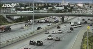 Watch Live: Crash blocks several lanes of northbound I