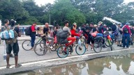 Caravana migrante llega a Tonalá tras recorrer más de 224 kilómetros