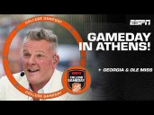 McAfee gets GameDay STARTED in Georgia! 🗣️ 'This is the Kirby Smart DYNASTY' 👏