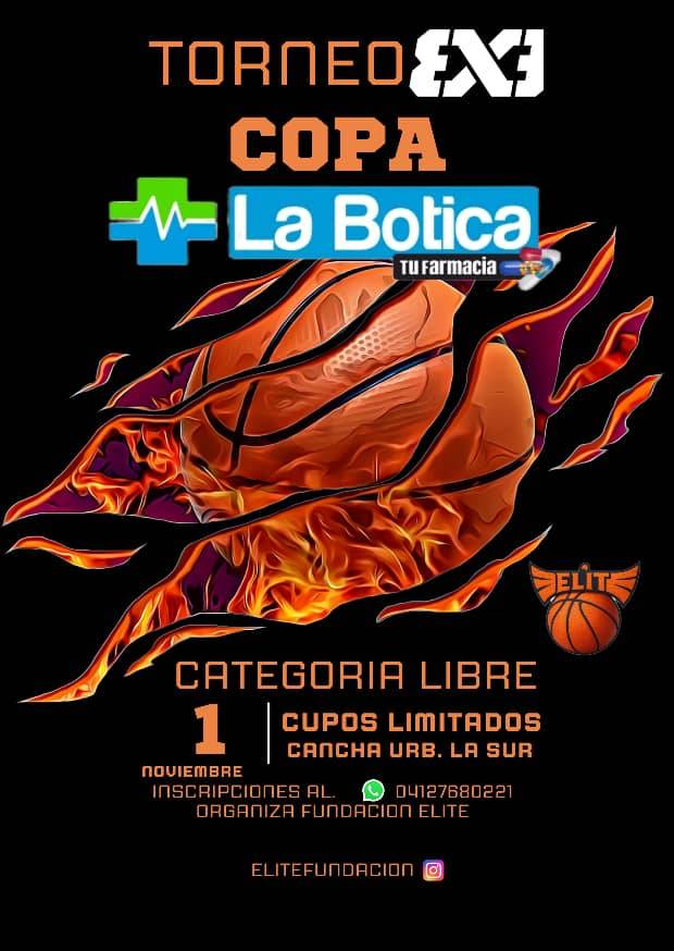Torneo de Baloncesto 3×3 en categoría libre