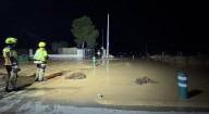 «Años de promesas y barro»: el embudo hidráulico del acceso por la Carretera de Valencia sigue anegando Albacete