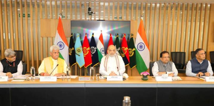 Home Minister Amit Shah chairs high
