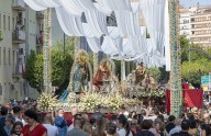 Cuatro heridos en un atropello en un paso de peatones durante una procesión en Jaén