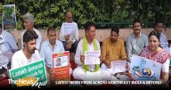 Social activists protest outside Jodhpur collectorate office demanding release of Sonam Wangchuk