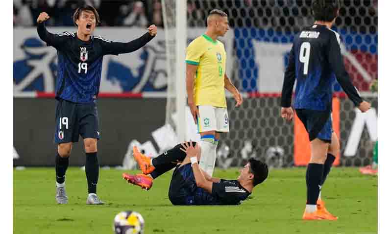 Japón en partido amistoso logra el primer triunfo de su historia (3