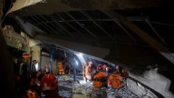 Sin señales de vida tras derrumbe de internado, 59 desaparecidos