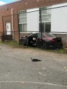 Driver Hospitalized After Crashing Into Bethesda School Building During Medical Emergency