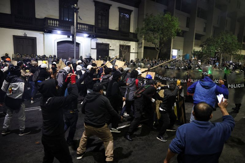 One dead, dozens injured as Peru's new president faces widespread protests