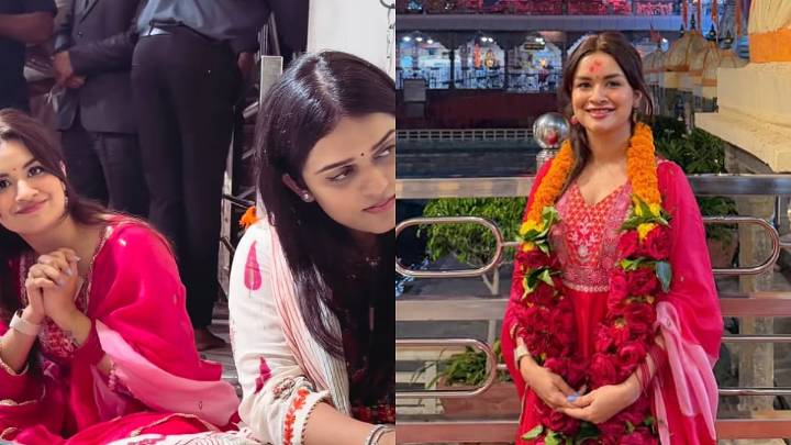 'Yeh Kya Kar Rahi Hai Inke Saath?': Avneet Kaur Visits Ujjain's Mahakal Temple Along With Surya Kumar Yadav & His Wife