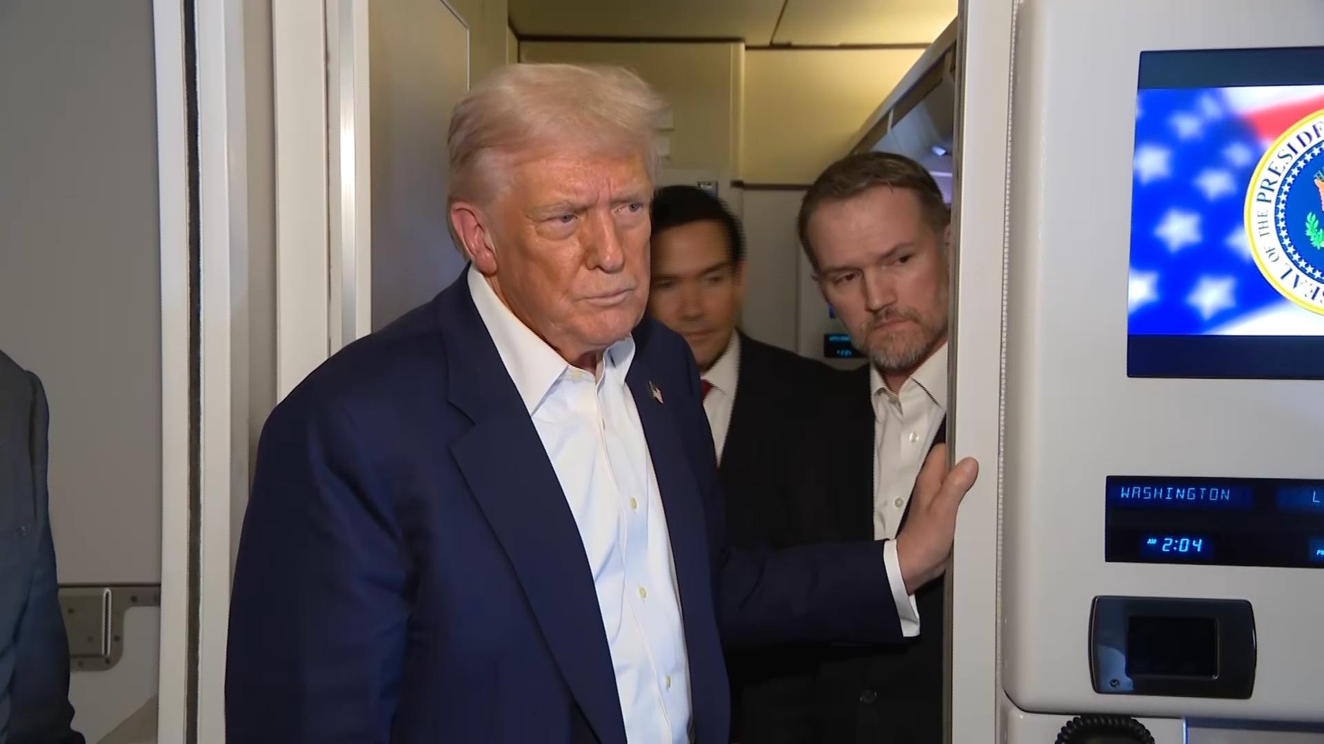 Trump on U.S.-China trade talks: 'We feel good'