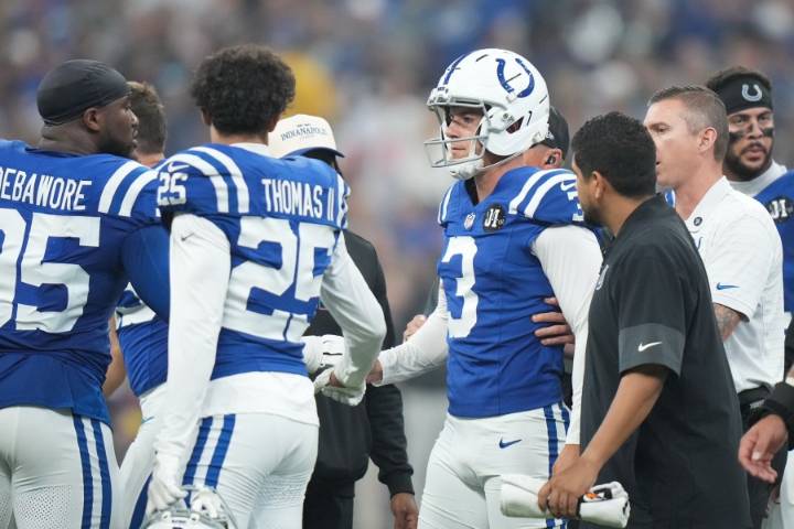Raiders’ Tristin McCollum fined for hit that ended kicker Spencer Shrader’s season