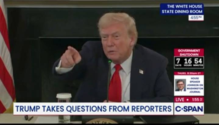 Trump Scolds CNN Journalist and Refuses To Answer Her Question