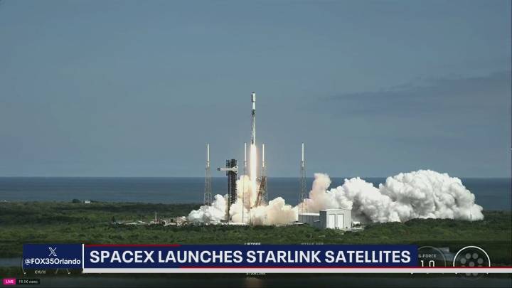 SpaceX Starlink rocket launch