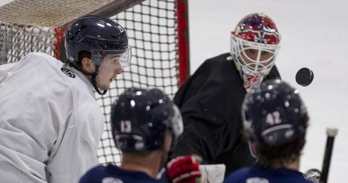 Photos: South Carolina Stingrays practice at Carolina Ice Palace