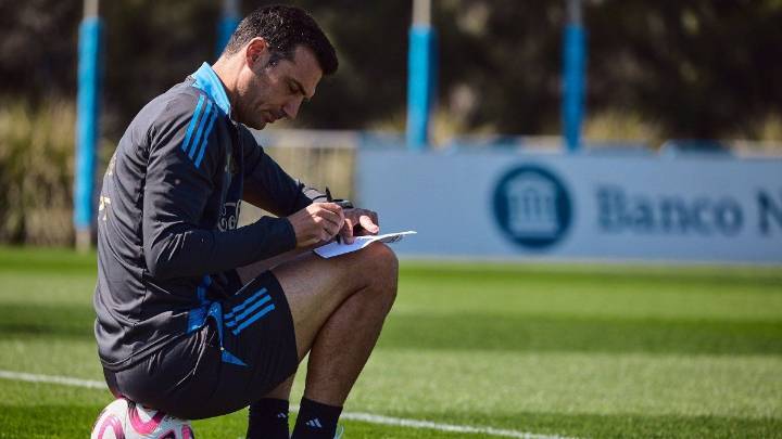 Rota Scaloni: la formación de la Selección argentina ante Puerto Rico esta noche