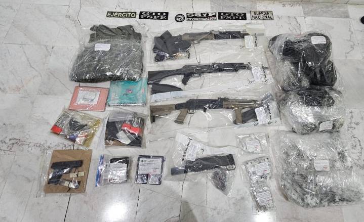 Aumentan las carpetas por portación de armas en Guanajuato
