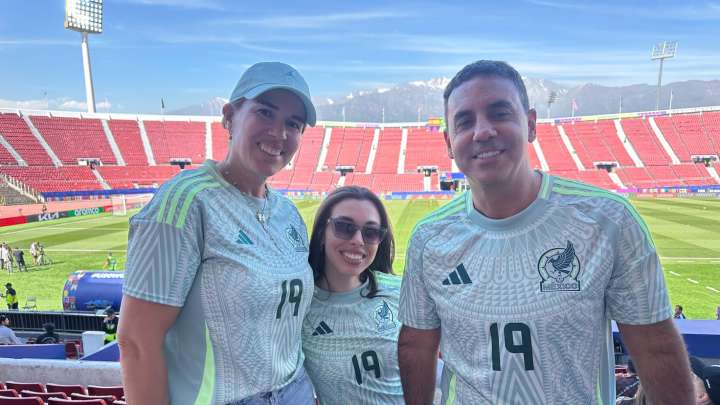 “Pude ser futbolista, pero no tuve la mentalidad de mi hijo... Va para adelante siempre”