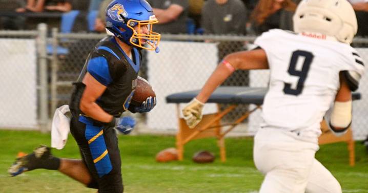 High school football scores