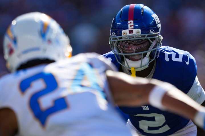 The Giants are being forced to rely on their least reliable player against the Eagles in Week 8