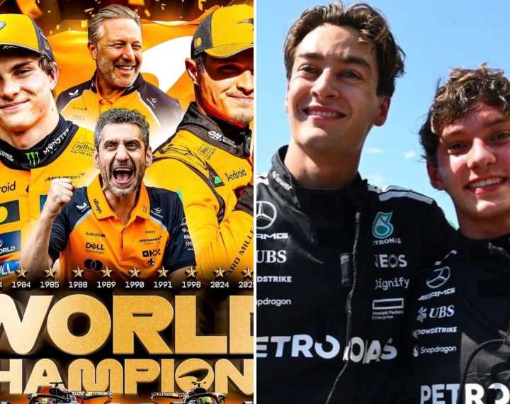 McLaren conquista Mundial de Constructores 2025, superando a Red Bull y Mercedes en Singapur; Russell gana carrera