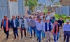 Gobernador regional supervisó obra de asfaltado de la Av. Industrial que unirá a Talavera y Andahuaylas