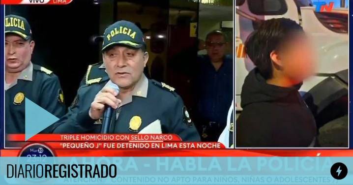 Papelón internacional de Bullrich: la policía de Perú la mal parada al destacar el trabajo de La Bonaerense