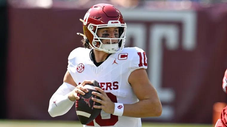 Oklahoma QB John Mateer reportedly pushing to return against Texas, two weeks after surgery