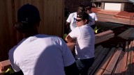 OCPD sends over 50 officers to help build home for family in need
