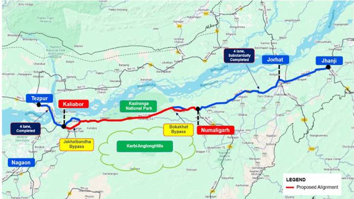 Centre approves ₹6,957-Cr highway project with wildlife corridor in Kaziranga