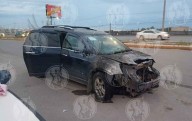 Se incendia camioneta por corto eléctrico en Juárez
