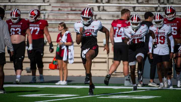 Indiana football safety Byron Baldwin Jr. cleared to play vs. MSU