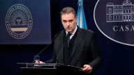 Conferencia de prensa de Manuel Adorni