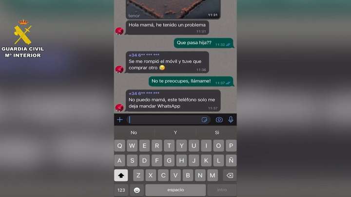 La estafa del hijo en apuros: “Hola mamá, se me ha estropeado el móvil y este es mi nuevo número; escríbeme por WhatsApp y te agrego”