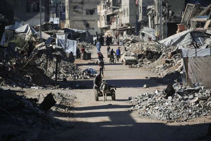 Estima ONU que serán necesarios 70 mil mdd para reconstruir la Franja de Gaza