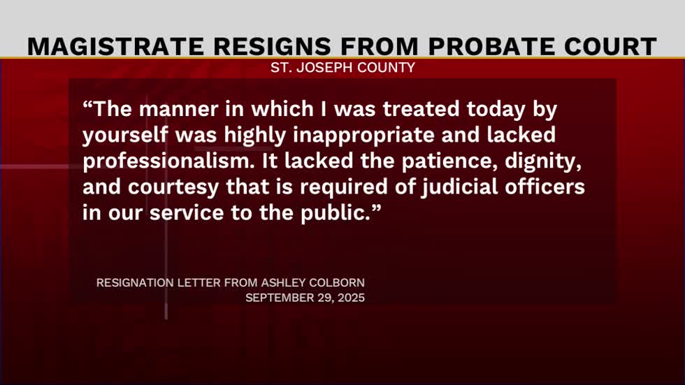 St. Joseph County Probate Court Magistrate suddenly resigns