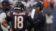 Ben Johnson, Caleb Williams respond to Troy Aikman's perceived criticism of offense