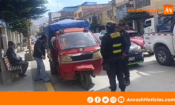 “No hay por dónde ir”: conductores enfrentan cierres simultáneos en el centro de Huaraz