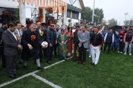 CM Omar Abdullah inaugurates 69th National School Games at TRC Stadium Srinagar