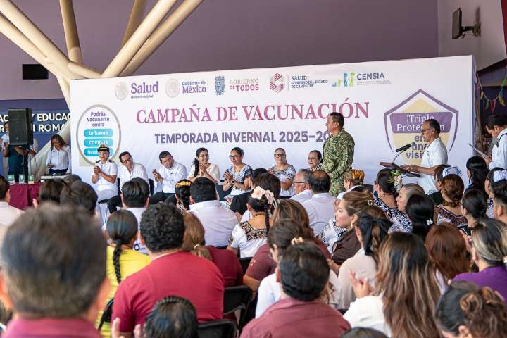 ARRANCA CAMPAÑA DE VACUNACIÓN INVERNAL 2025
