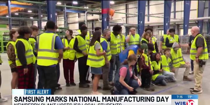 Newberry Samsung plant celebrates National Manufacturing Day