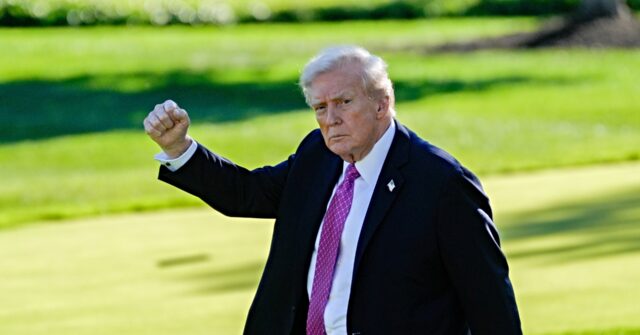 Watch -- Trump Dismisses 'Joke' No Kings Protests: 'I Work My Ass Off'