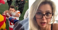 Viral ‘Kansas City Karen’ Who Snatched Headband From 10YO Boy Lashes Out At Critics In New Video