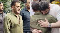 Salman Khan Attends Pankaj Dheer's Funeral With Tight Security In Mumbai, Comforts Grieving Nikitin Dheer With Hug