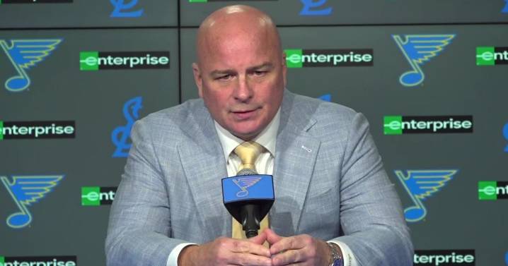 Here's what Blues coach Jim Montgomery and players said after Thursday's loss in opener