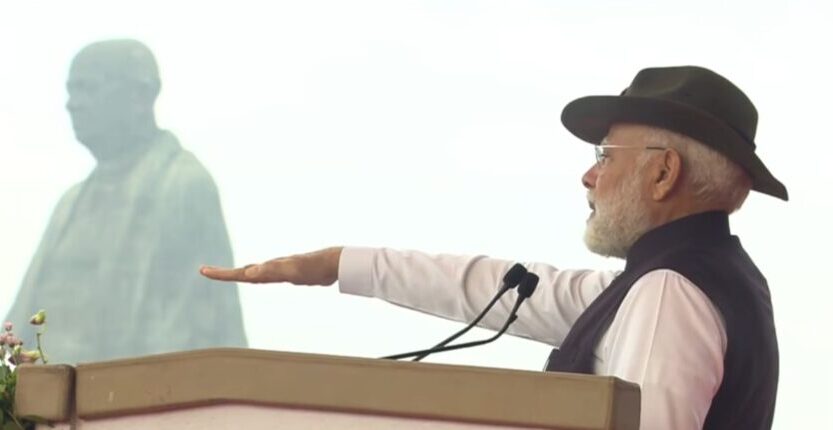 Rashtriya Ekta Diwas: PM Modi Pays Tribute At Statue Of Unity, Takes Oath To Protect Nation’s Unity